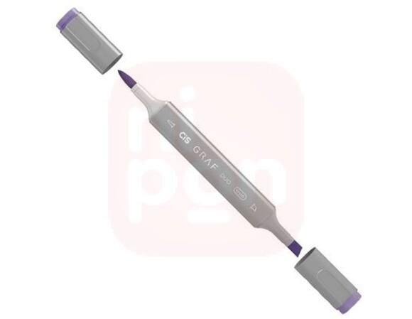 Brush Pen Graf Duo 81 Deep Violet - Cis