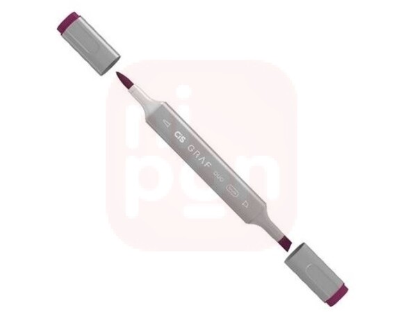 Brush Pen Graf Duo 2 Old Red - Cis