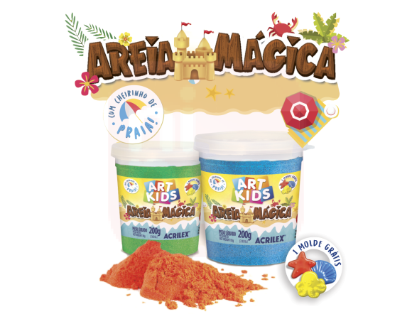 Areia Mágica 200g - Acrilex