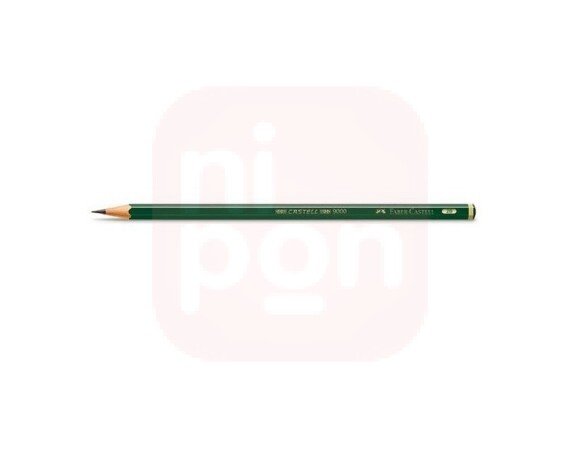 Lápis de Desenho 9000 - 2B Faber-Castell