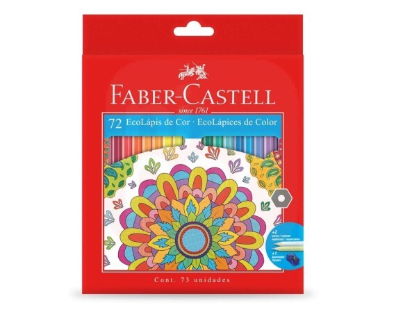 Lápis de Cor 72 Cores - Faber-Castell