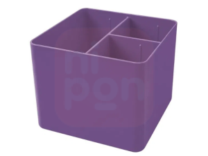 Porta Objeto Full Color C/ 3 Divisórias - Roxo Plutônio