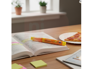 Marca-Texto Be Bold Food Edition – Girassol/Pizza