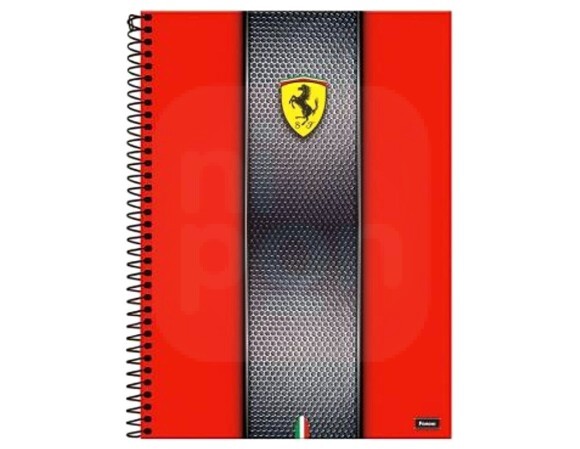 Caderno 10 Matérias Ferrari - Foroni